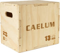 3-in-1 Non-Slip Wood Plyo Box Gym Jump Training Box