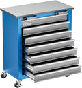 7-Drawer Rolling Lockable Tool Chest Combine With 5-Drawer Cabinet