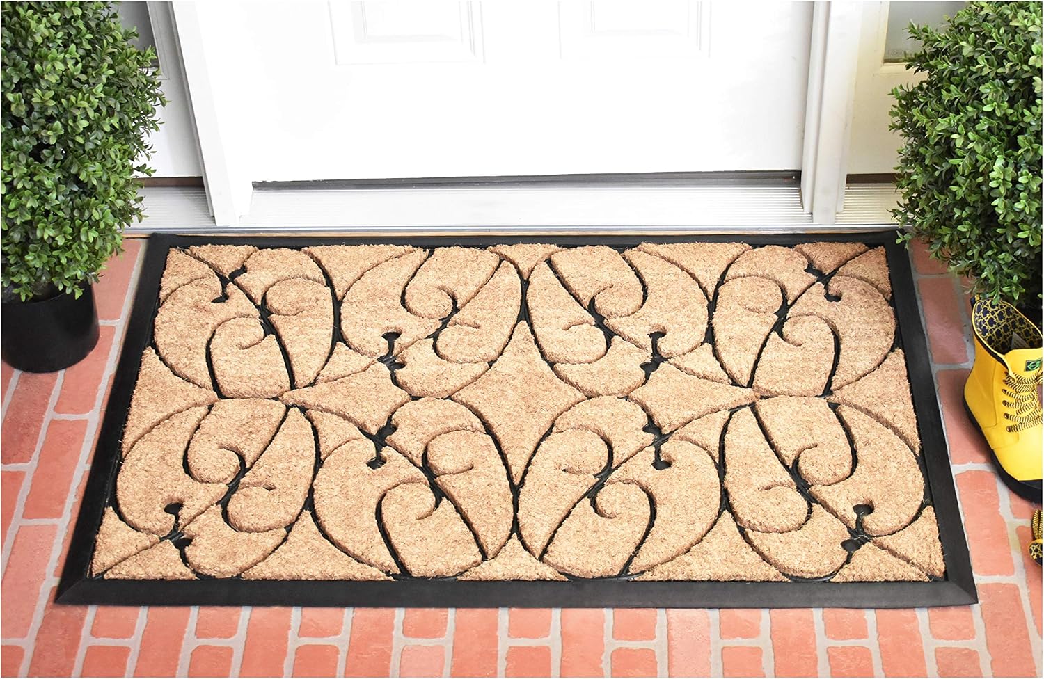 24x36 Heavy Duty Coir Rubber Entrance Welcome Doormat