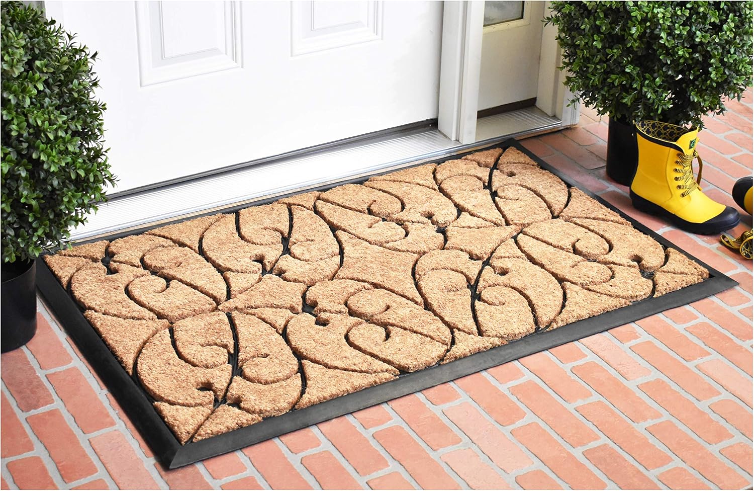 24x36 Heavy Duty Coir Rubber Entrance Welcome Doormat